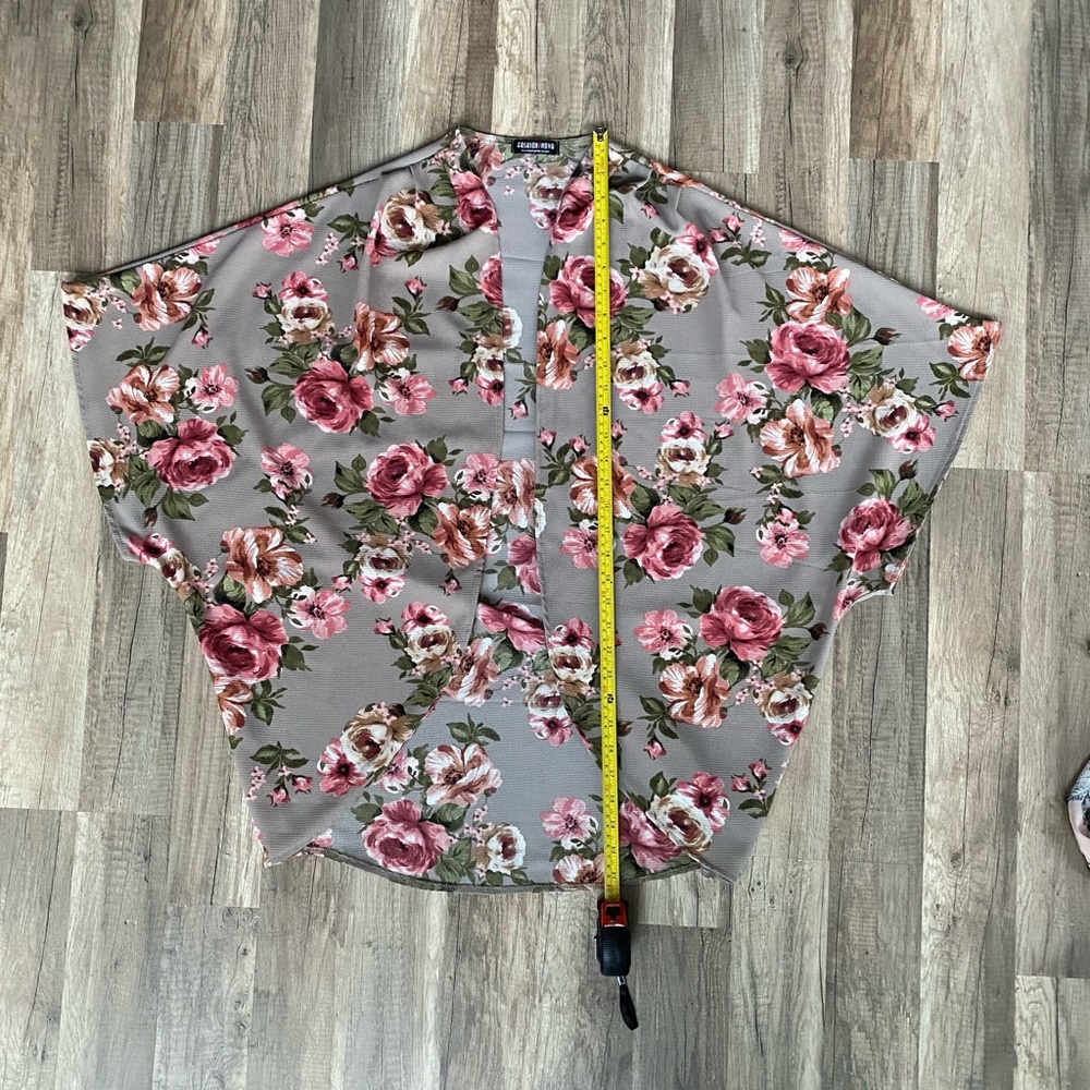Fashion Nova Floral Cardigan
